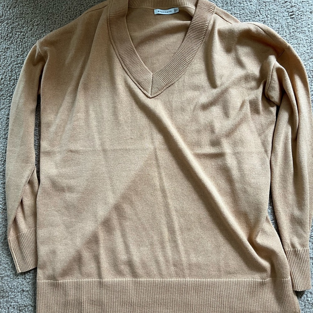 Camel sweater